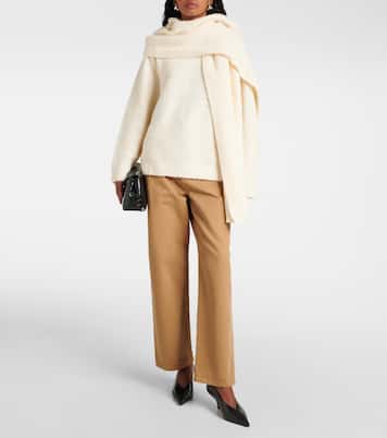 Jersey Siren con detalle de bufanda | Staud