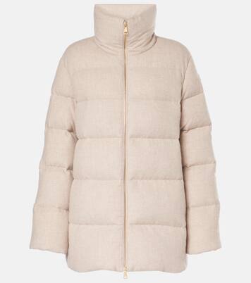 Bonaguil wool and cashmere down jacket | Moncler