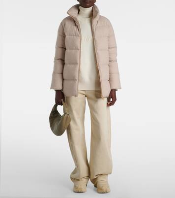 Bonaguil wool and cashmere down jacket | Moncler