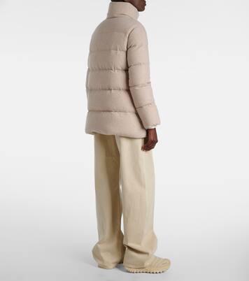 Bonaguil wool and cashmere down jacket | Moncler