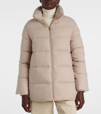 Bonaguil wool and cashmere down jacket | Moncler