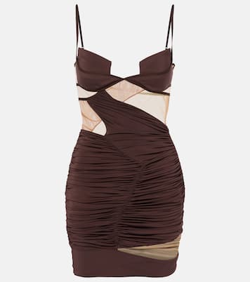 Vestido corto drapeado | Nensi Dojaka