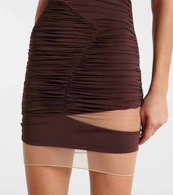Vestido corto drapeado | Nensi Dojaka