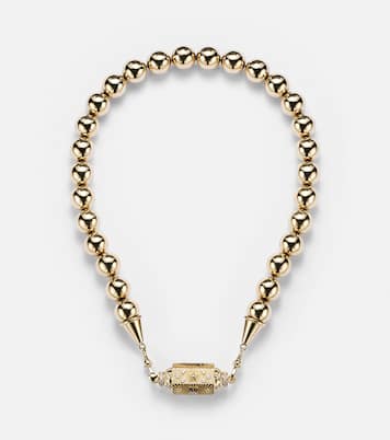 Collier No Risk No Glory en or 18 ct et diamants | Marie Lichtenberg