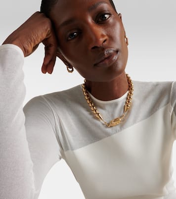 Collier No Risk No Glory en or 18 ct et diamants | Marie Lichtenberg