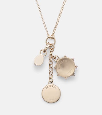 Collana Forever & Always in oro 18kt con diamanti e opale | FoundRae