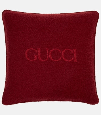 Gucci wool-blend bouclé cushion | Gucci