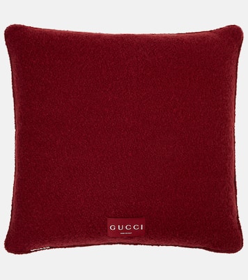 Gucci wool-blend bouclé cushion | Gucci