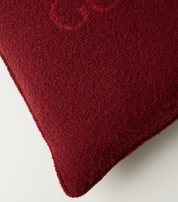 Gucci wool-blend bouclé cushion | Gucci