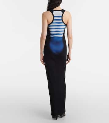 Robe midi Le Male en jersey de coton mélangé | Jean Paul Gaultier
