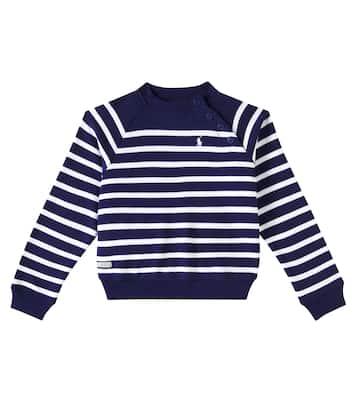 Jersey de mezcla de algodón a rayas | Polo Ralph Lauren Kids