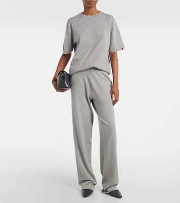 Pantalon ample N°353 Relax en coton et cachemire | Extreme Cashmere