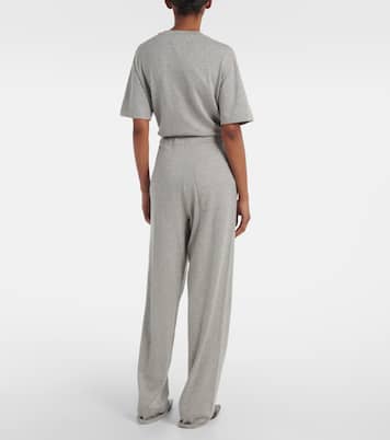 Pantalon ample N°353 Relax en coton et cachemire | Extreme Cashmere