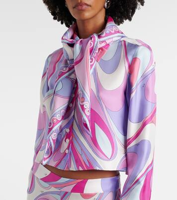 Sciarpa Foulard in twill di seta | Pucci
