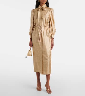 Abito lungo Ape in twill di seta | Max Mara