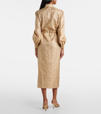 Abito lungo Ape in twill di seta | Max Mara