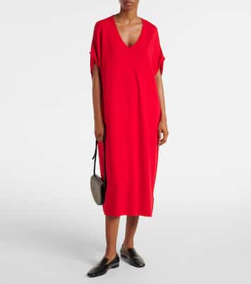 Abito midi in cotone, seta e cashmere | Jardin des Orangers