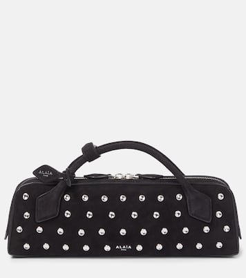 Borsa Le Teckel in suede con borchie | Alaïa