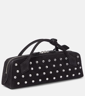 Borsa Le Teckel in suede con borchie | Alaïa