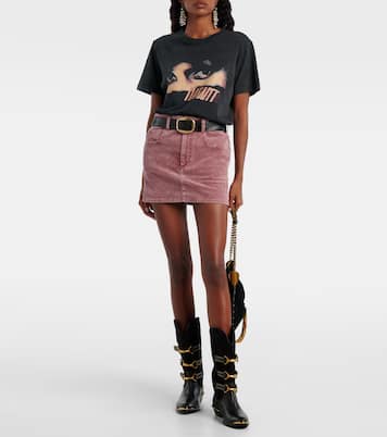 Olinda cotton corduroy miniskirt | Marant Etoile