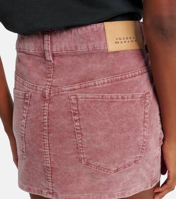 Olinda cotton corduroy miniskirt | Marant Etoile
