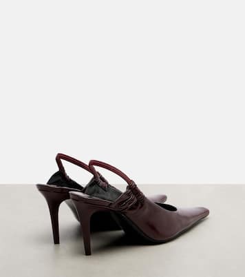 Anne-Marie leather slingback pumps | Saint Laurent