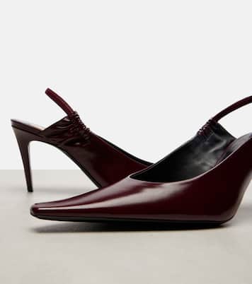 Anne-Marie leather slingback pumps | Saint Laurent