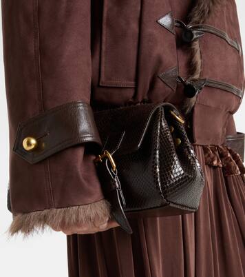 Reversible faux fur jacket | Xu Zhi