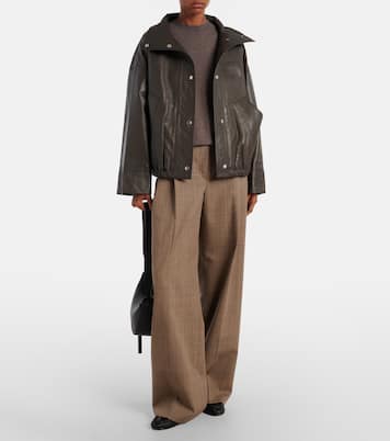 Leather jacket | Róhe