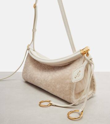 Bolso al hombro Le Click East West Small de ante | Alaïa