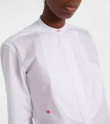Cotton poplin shirt | Victoria Beckham