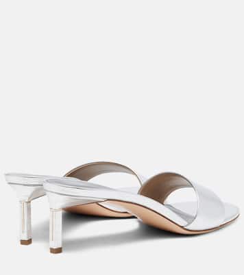 55 metallic leather mules | Tom Ford