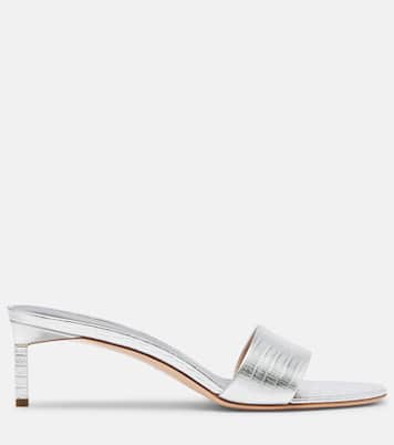 55 metallic leather mules | Tom Ford