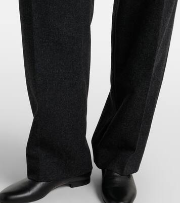 Gerade Hose aus Flanell aus einem Wollgemisch | Toteme