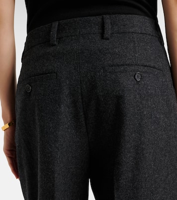 Gerade Hose aus Flanell aus einem Wollgemisch | Toteme