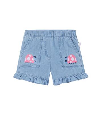 Baby Bug cotton chambray shorts | Stella McCartney Kids
