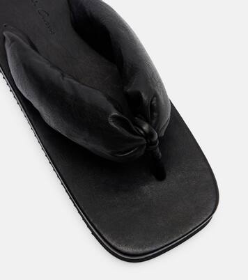 Tongs à plateforme en cuir | Rick Owens