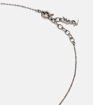 Embellished pendant necklace | Saint Laurent