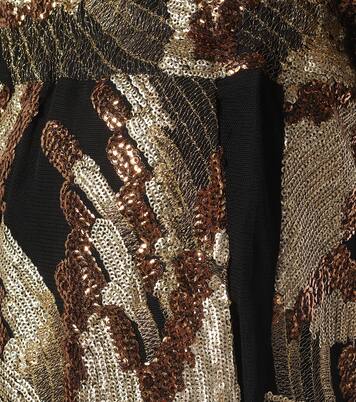 Hose mit Pailletten | Dries Van Noten