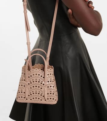 Tote Le Mina 16 Vivienne Wave Micro aus Leder | Alaïa