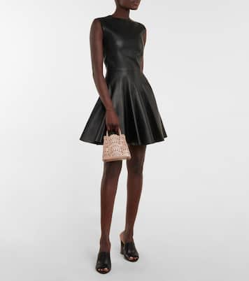 Tote Le Mina 16 Vivienne Wave Micro aus Leder | Alaïa