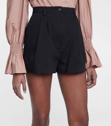 Shorts in gabardine di cotone | Alaïa