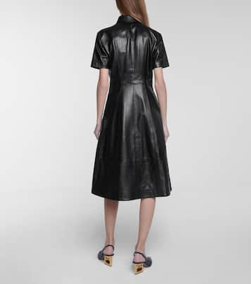 White Label leather midi dress | Proenza Schouler