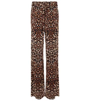 Leopard-print wide-leg pants | Tom Ford