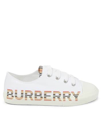 Sneakers in gabardine di cotone | Burberry Kids
