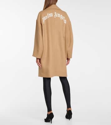 Mantel aus einem Wollgemisch | Palm Angels