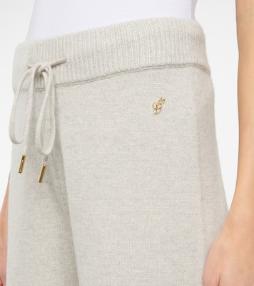 Kyra wool-blend wide-leg sweatpants | Goldbergh