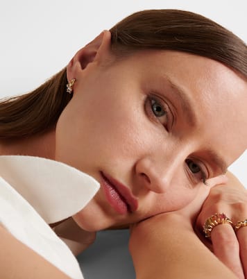 Boucles d'oreilles en or 14 ct et pierres | Suzanne Kalan