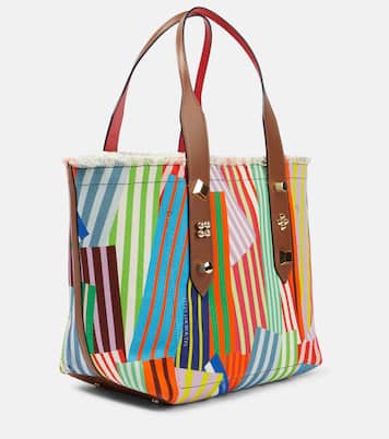 Frangibus Medium printed canvas tote | Christian Louboutin