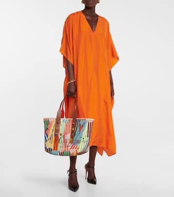 Frangibus Medium printed canvas tote | Christian Louboutin